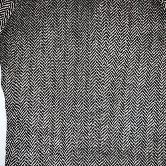 RESERVED :: YSL Saint Laurent Rive Gauche Herringbone Wool Blazer - FLAWS - Picture 11 of 16